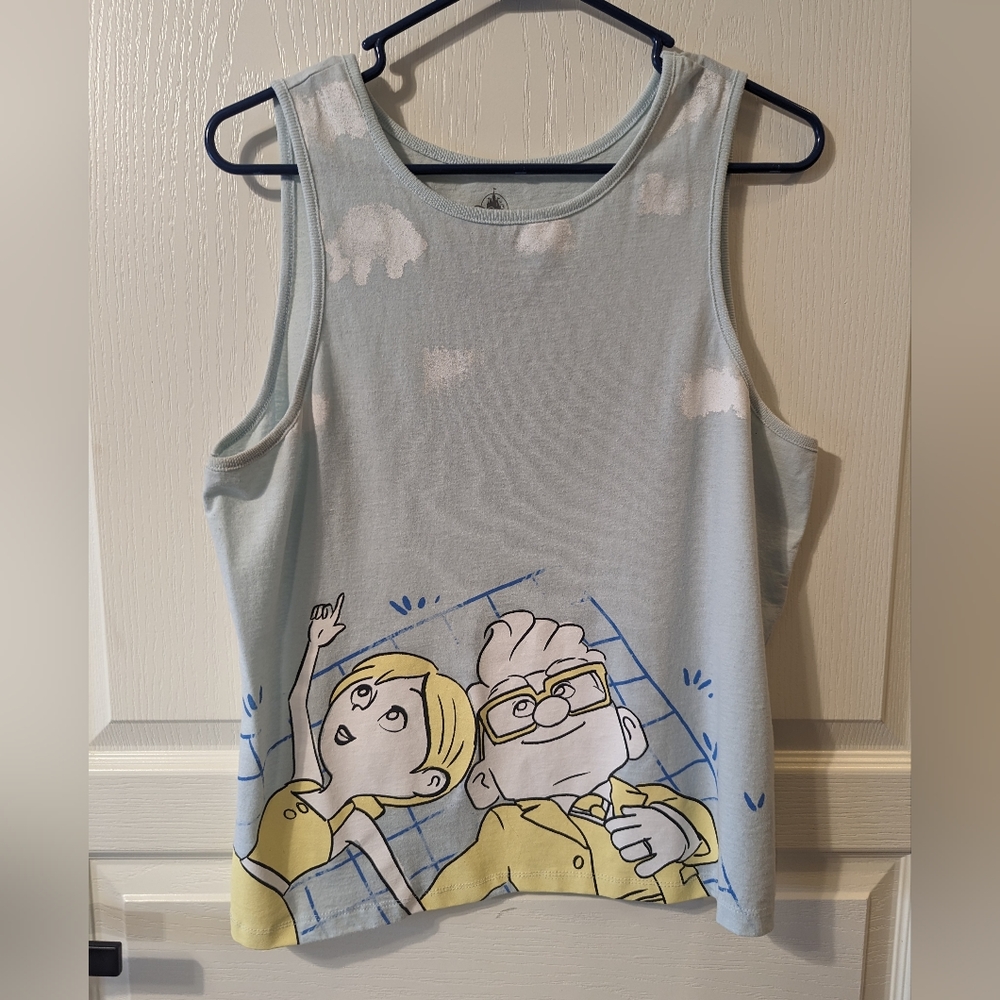 Disney Store Carl and Ellie tank